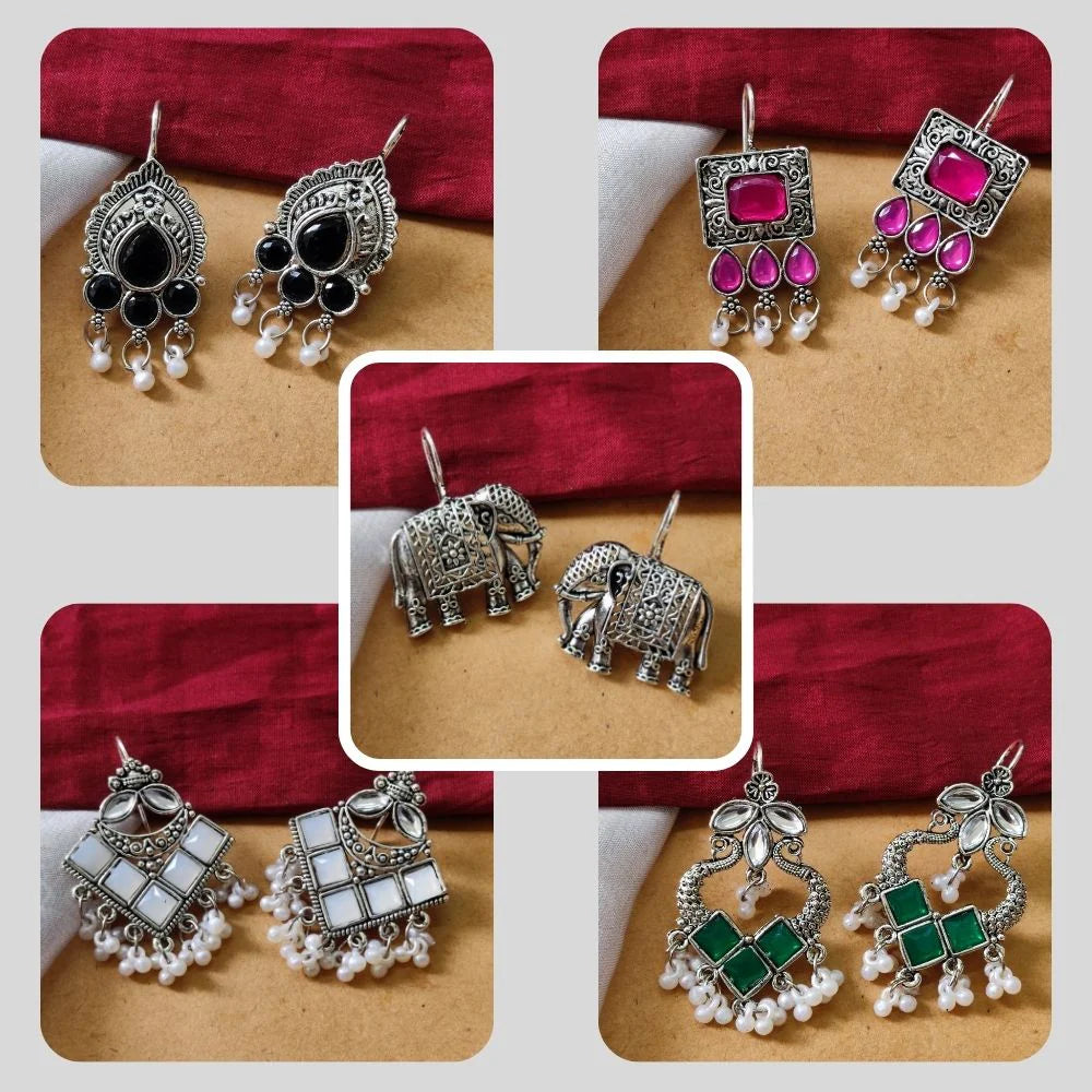 Set of 7 Earrings Combo