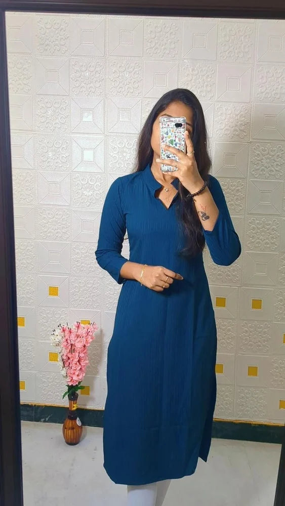 Pop corn Kurties combo of 8