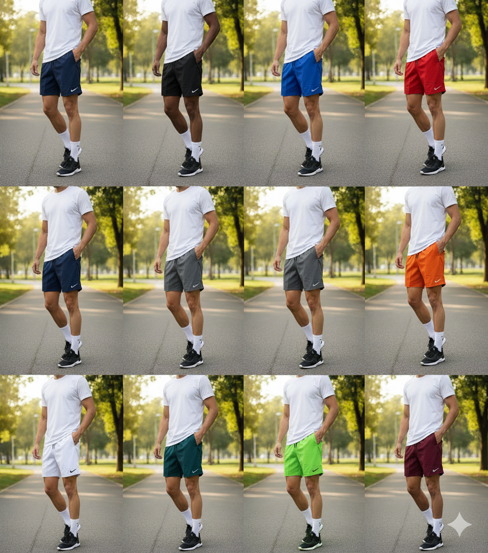 5 Dry fit shorts