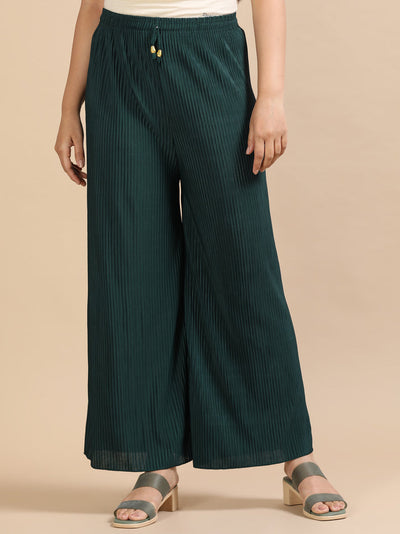 5 Popcorn palazzo pants