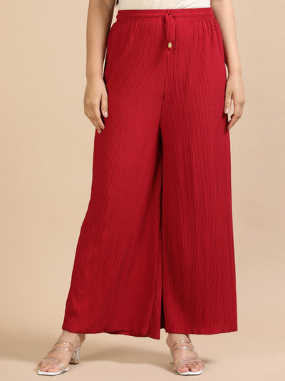 5 Popcorn palazzo pants