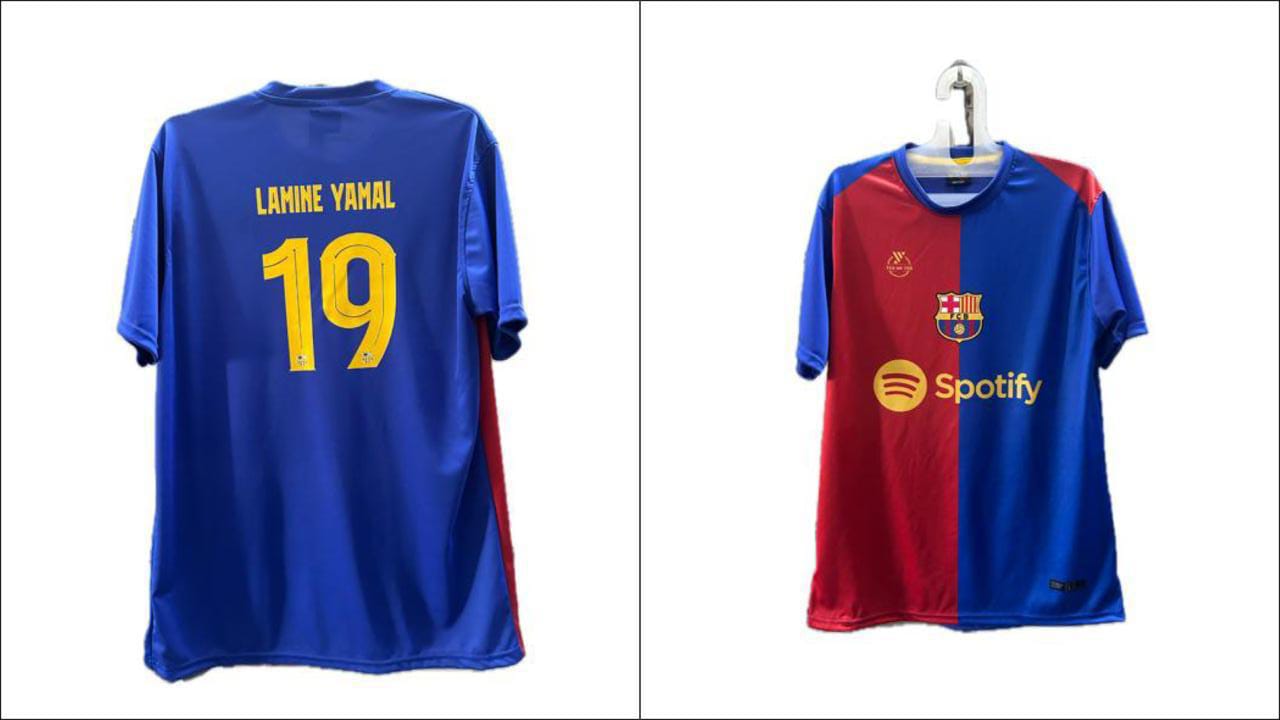 5 Football jersey