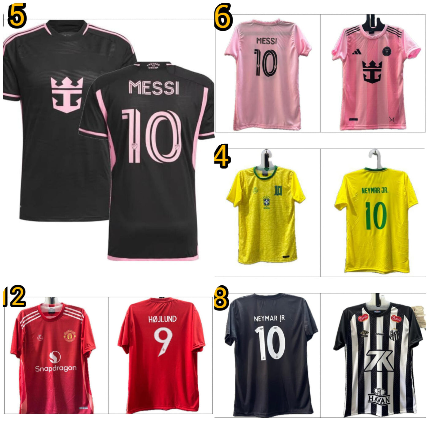 5 Football jersey