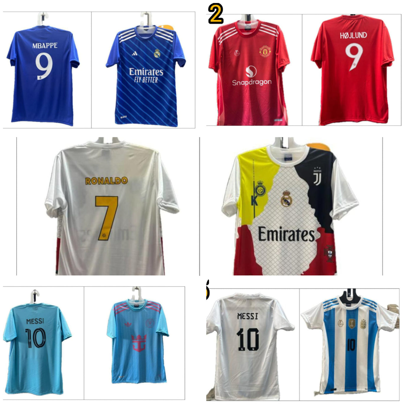 5 Football jersey