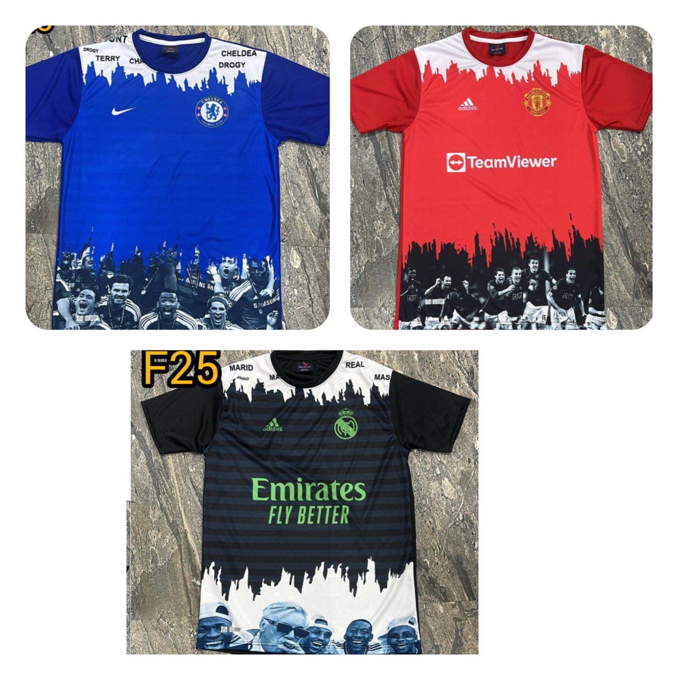 3 Football jersey