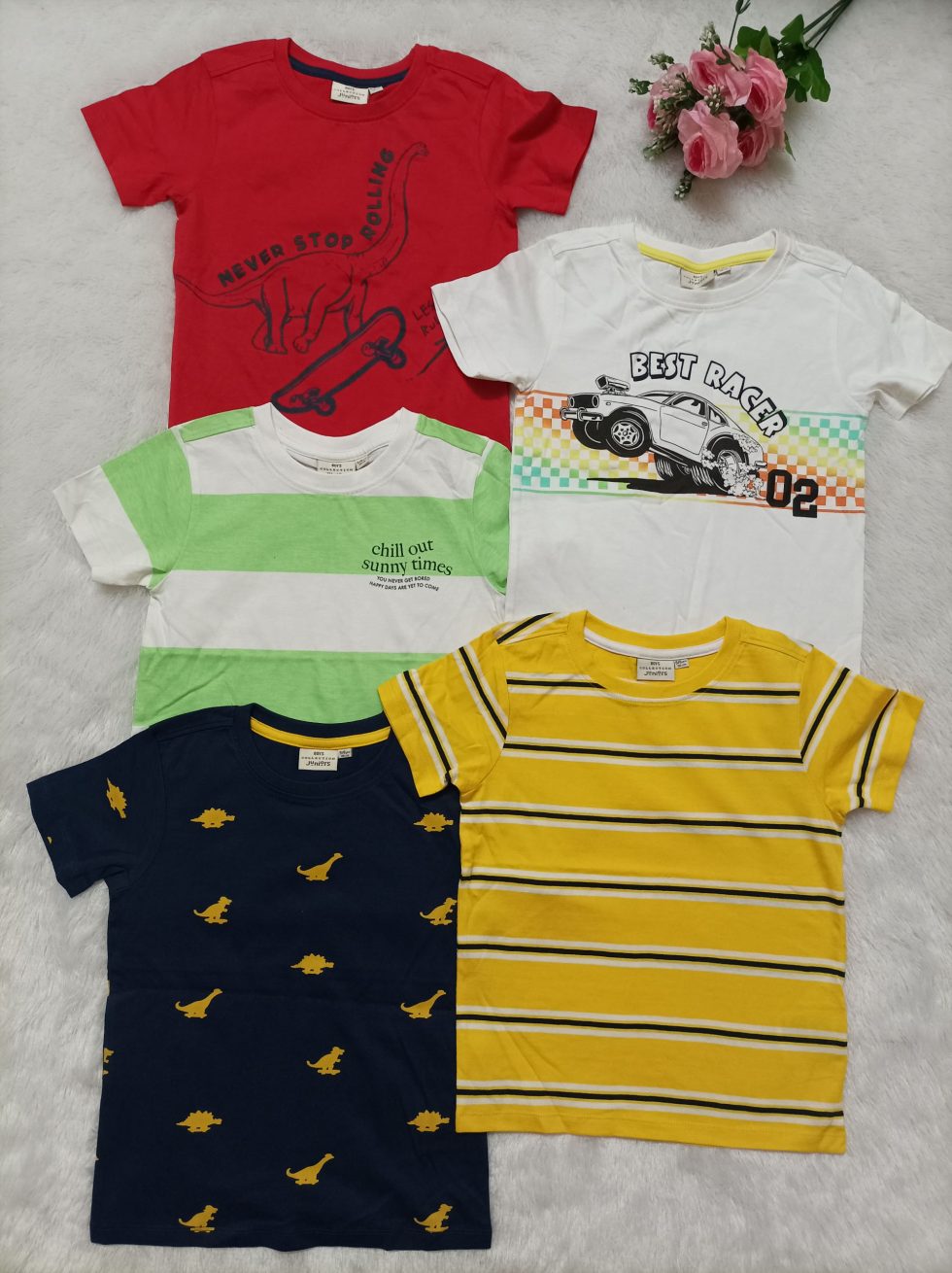 10 piece Boys & Girls Tshirts Combo